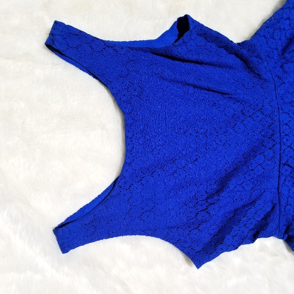 🆕️City Studio Royal Blue Fit & Flare Tiered Dress - Picture 3 of 8